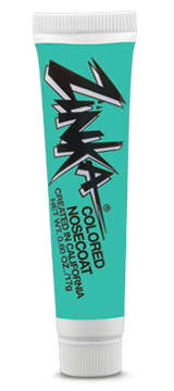 Zinka Sunscreen Teal Colored Nosecoat