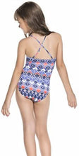 Load image into Gallery viewer, OndadeMar Girls Atlantic Deep One Piece Swimsuit