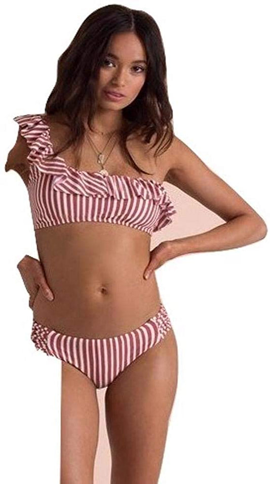 Billabong Womens Sincerely Jules Dos Palmas Ruffle Bikini Top - Indi Surf