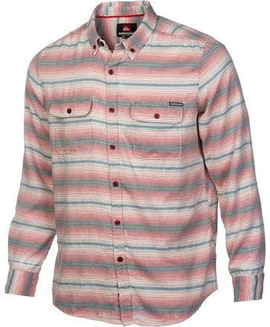 Quiksilver Switchblade Tongue Langarm-Button-Down-Hemd für Herren