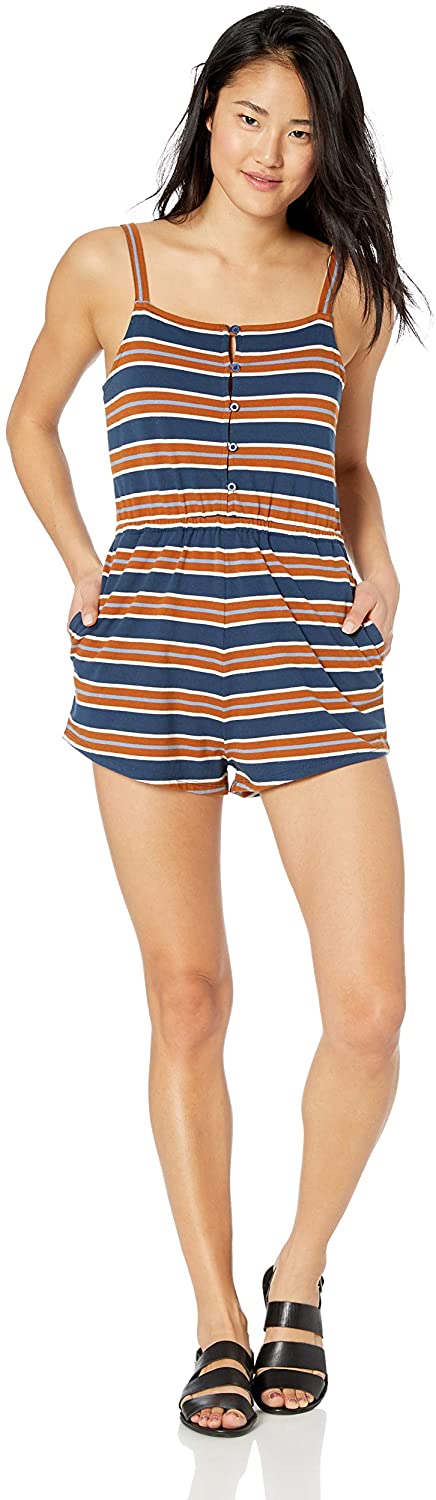 RVCA Women's Rae Knit Romper - Indi Surf