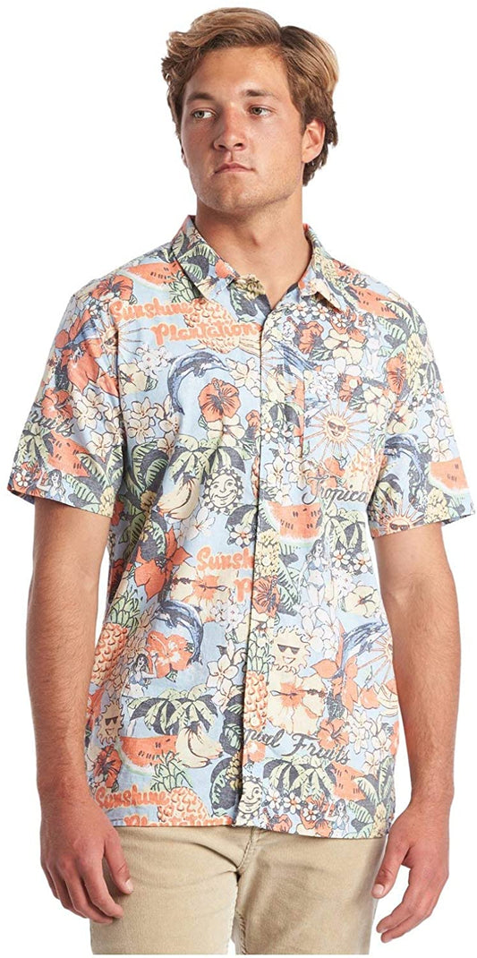 Quiksilver Men's Hot Tropics Short Sleeve Shirt