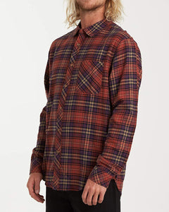 Billabong Men's Freemont Long Sleeve Flannel Shirt