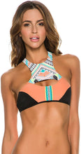 Load image into Gallery viewer, Rip Curl Women&#39;s Sun Warrior Hi Neck Bikini Top