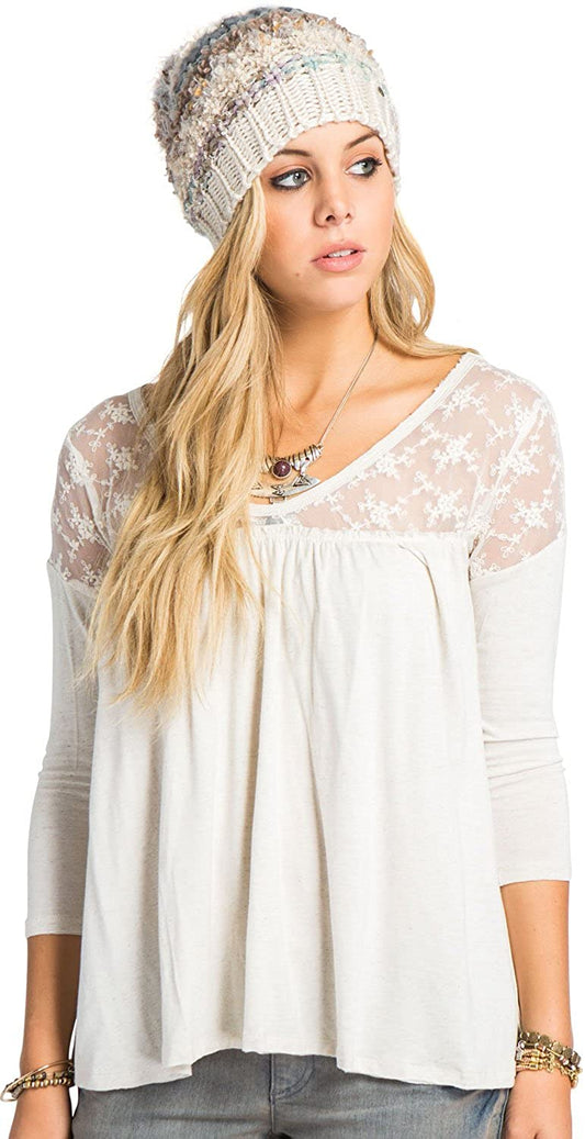 O'Neill Womens Curran 3/4-Sleeve Blouse