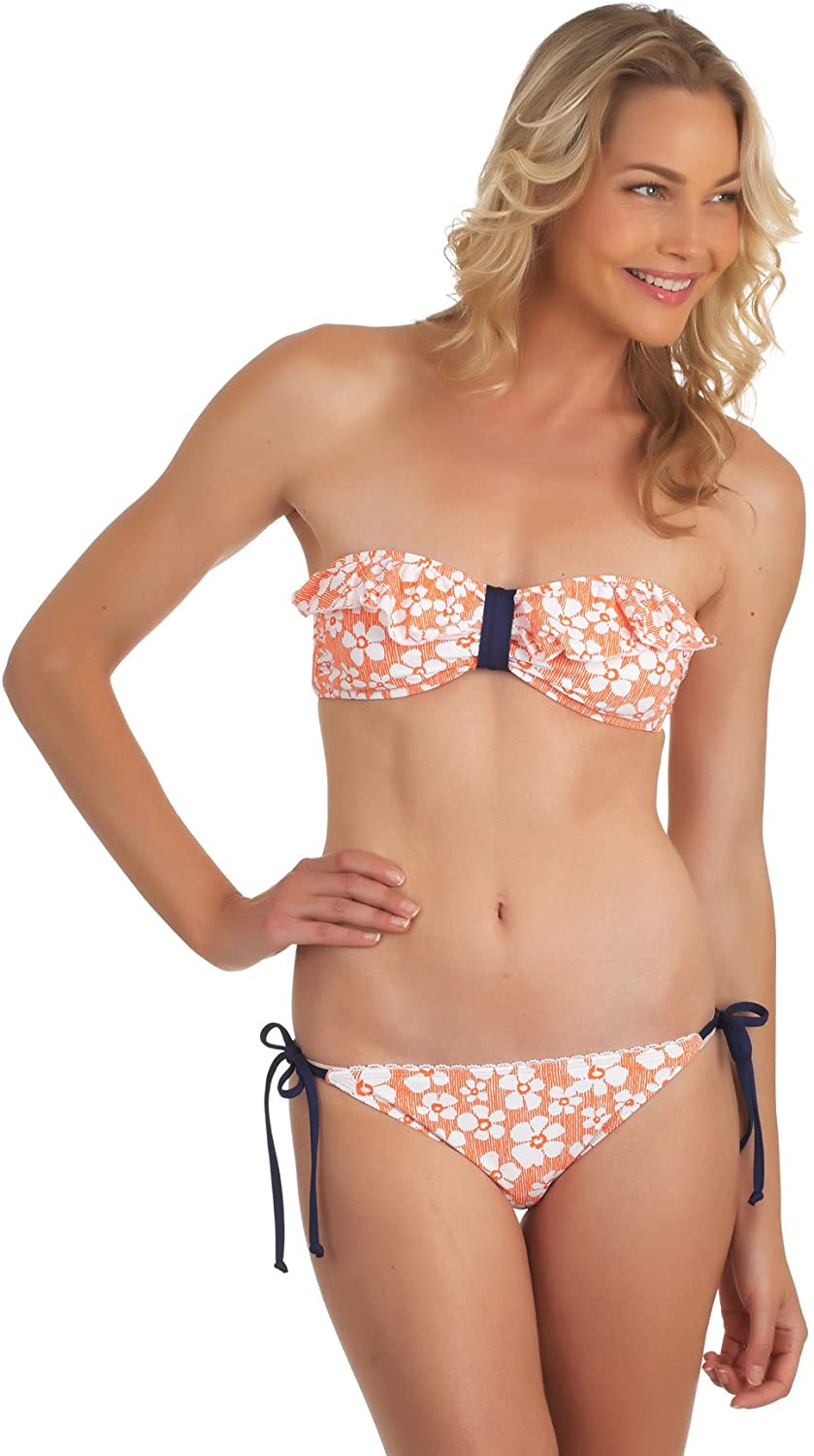 Bas de bikini à nouer sur les côtés pour femme Splendid Flower Market