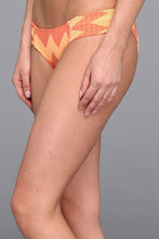 Load image into Gallery viewer, O&#39;Neill Women&#39;s Ziggy Stripe Smocked Tab Side Bikini Bottom