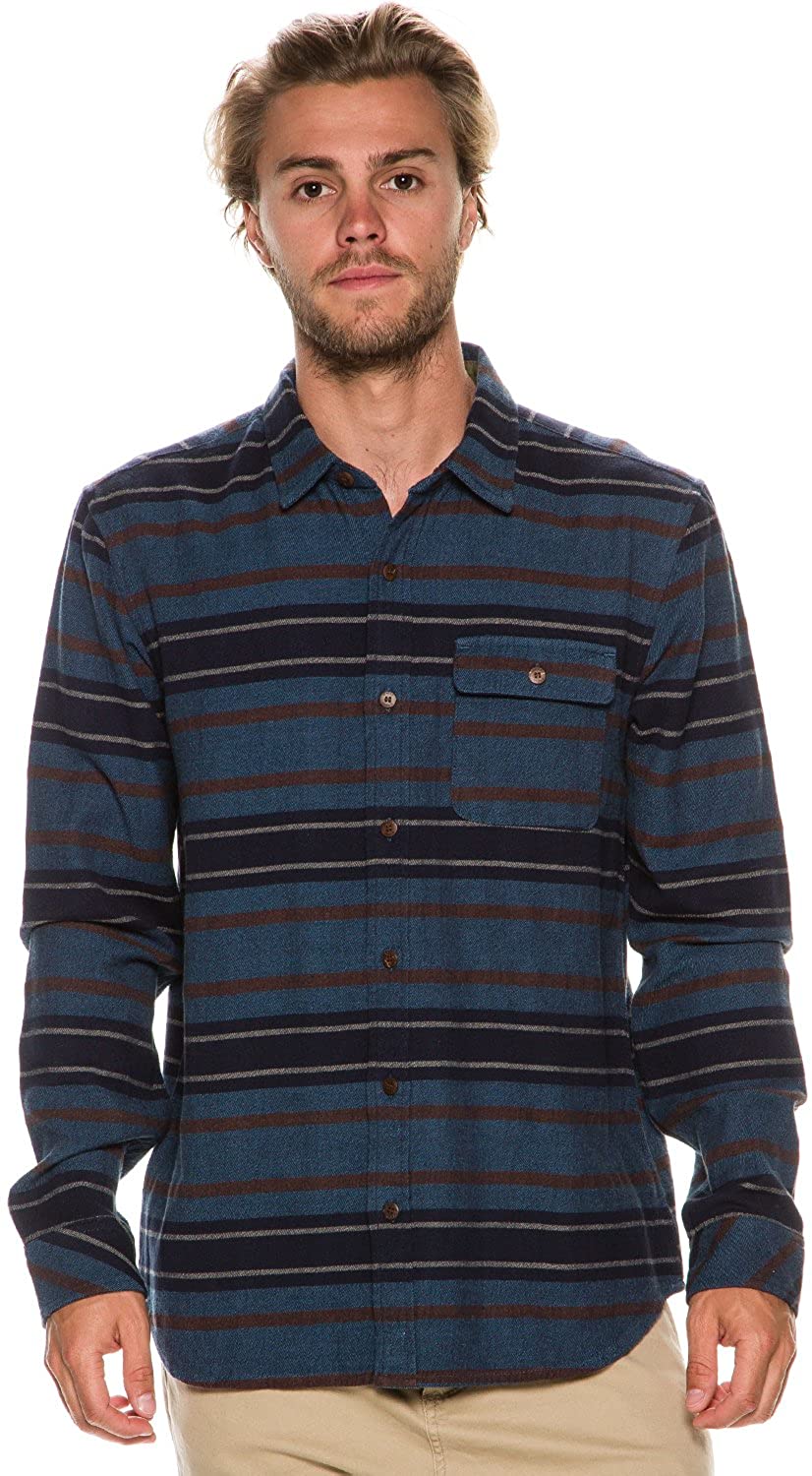 O'Neill Men's Badlands Long Sleeve Flannel Shirt