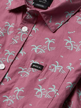 Load image into Gallery viewer, RVCA Boys&#39; Easy Palms Short Sleeve Button Down Shirt