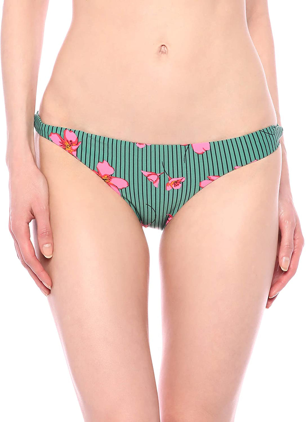 Billabong Women's Seain Green Lowrider Bikini Bottom