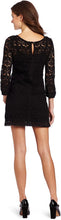 Load image into Gallery viewer, Roxy Junior&#39;s Crochet Dreams Long Sleeve Mini Dress