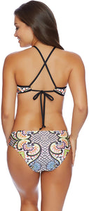 Ella Moss Women's Summer Serenade High Neck Bikini Top