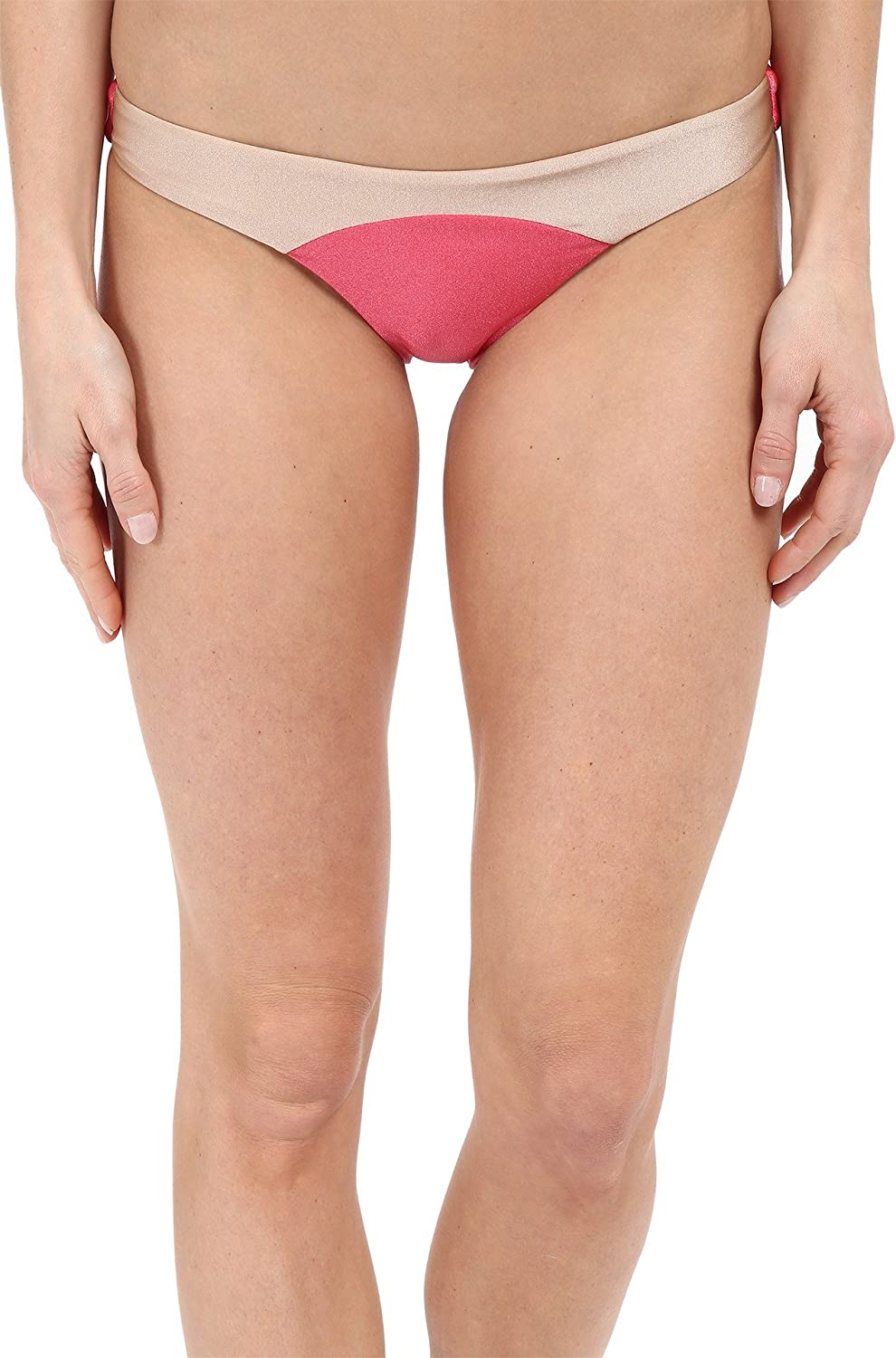 Bas de bikini coupe ajustée Sara Color Block pour femme d'Amuse Society