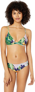Rip Curl Women's Lauren Roth Garden Party Tri Bikini Top