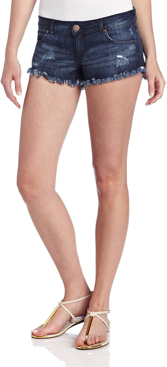 O'Neill Juniors Lida Cutoff Denim Shorts