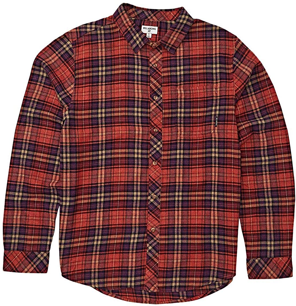 Billabong Men's Freemont Long Sleeve Flannel Shirt