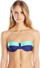 Load image into Gallery viewer, Splendid Women&#39;s Chambray All Day Underwire Bikini Top