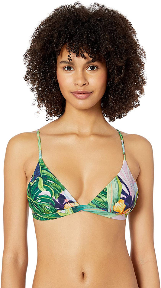 Rip Curl Women's Lauren Roth Garden Party Tri Bikini Top