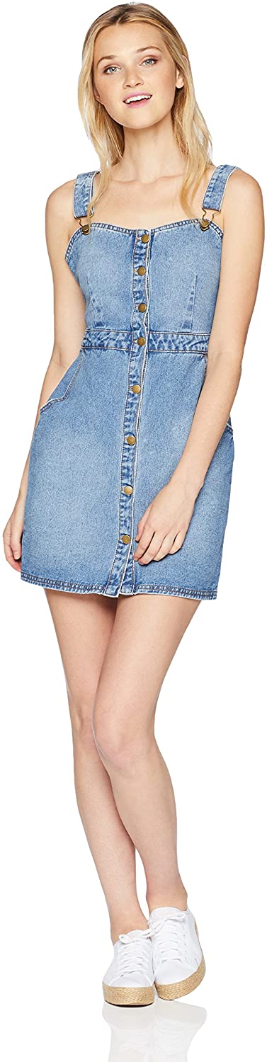 Billabong Women's Coastline Dance Denim Dress *CLEARANCE*