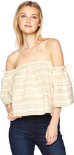 Load image into Gallery viewer, Billabong Women&#39;s Match Up Off-The-Shoulder Top