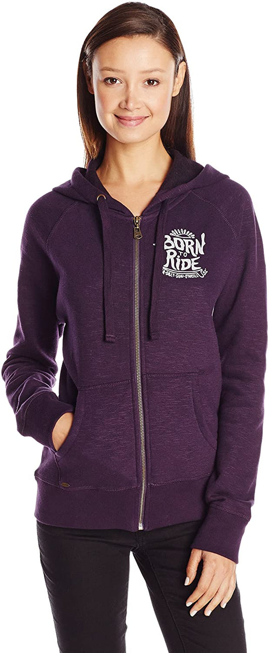 O'Neill Juniors' Maika Slub Fleece Zip Hoodie