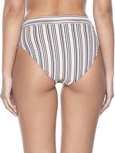 Load image into Gallery viewer, PilyQ Harbour Stripe High Waist Bottom