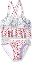 Load image into Gallery viewer, O&#39;Neill Girls&#39; Chica Ruffle Tank Swimsuit