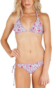 Billabong Women's Elissa Reversible Halter Bikini Top