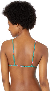 Billabong Women's Seain Green Tide Triangle Bikini Top