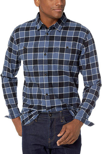 Quiksilver Men's Cold March Long Sleeve Flannel Shirt