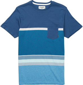 Billabong Boy's Spinner Short Sleeve Knit Crew Shirt
