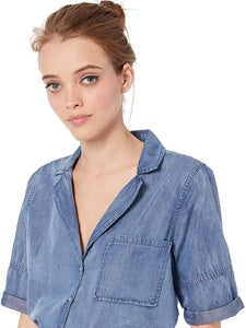 RVCA Women's Inner Thoughts Chambray Shirt