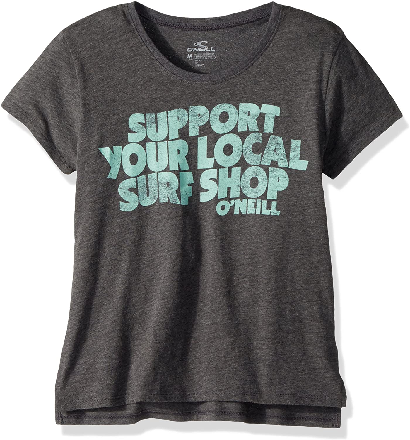 T-shirt O'Neill pour filles avec logo Big Local Shop