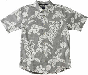 O'Neill Men's Makena Short Sleeve Hawaiian Shirt - Indi Surf