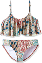 Load image into Gallery viewer, O&#39;Neill Girls&#39; Parker Ruffle Top Two Piece Swimsuit