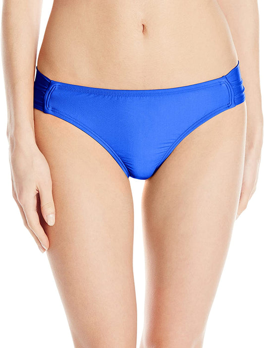 Ella Moss Women's Solid Tab Side Bikini Bottom