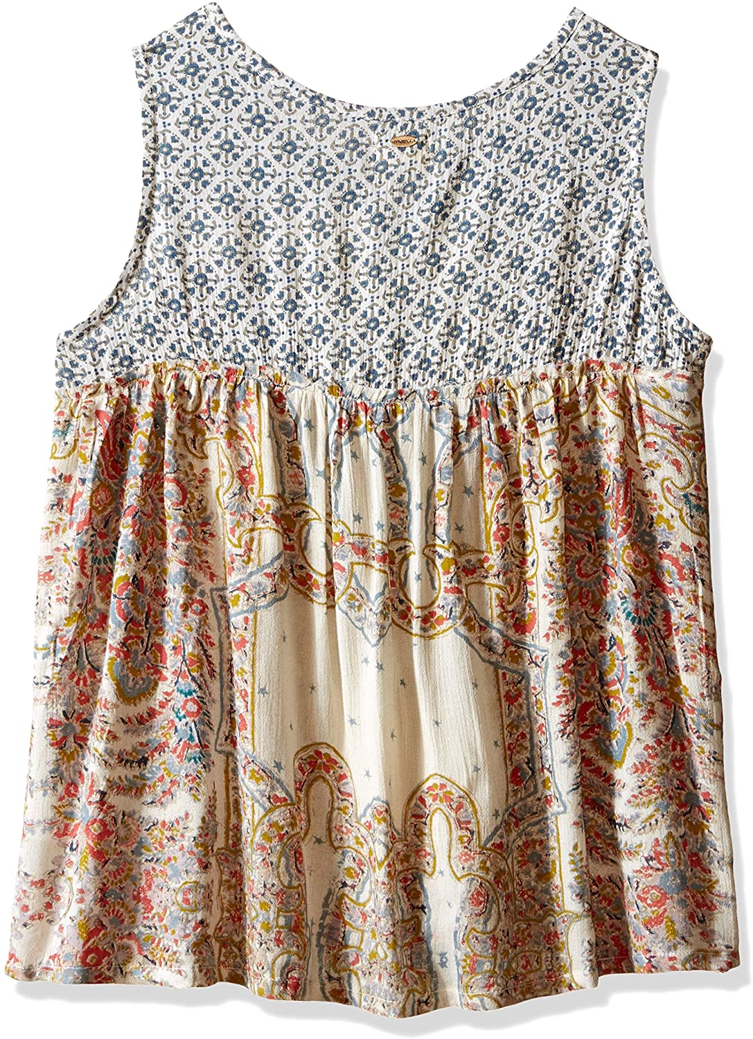 O'NEILL Girls' Little Clarice Dress, (WWH) Winter White, Girls Size Small (7/8) - Indi Surf