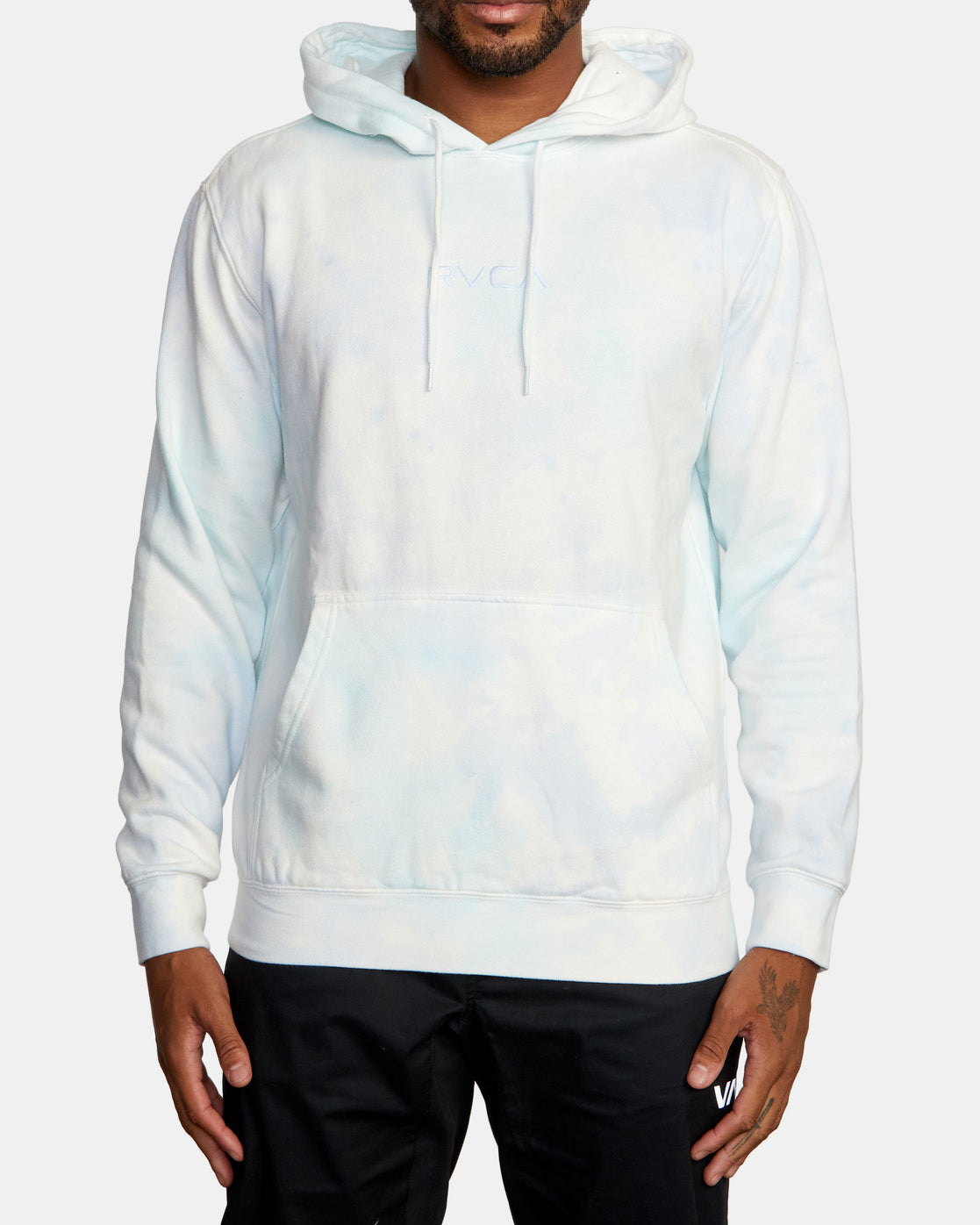 RVCA Men's Tonally Tie Dye Pull Over Hoodie