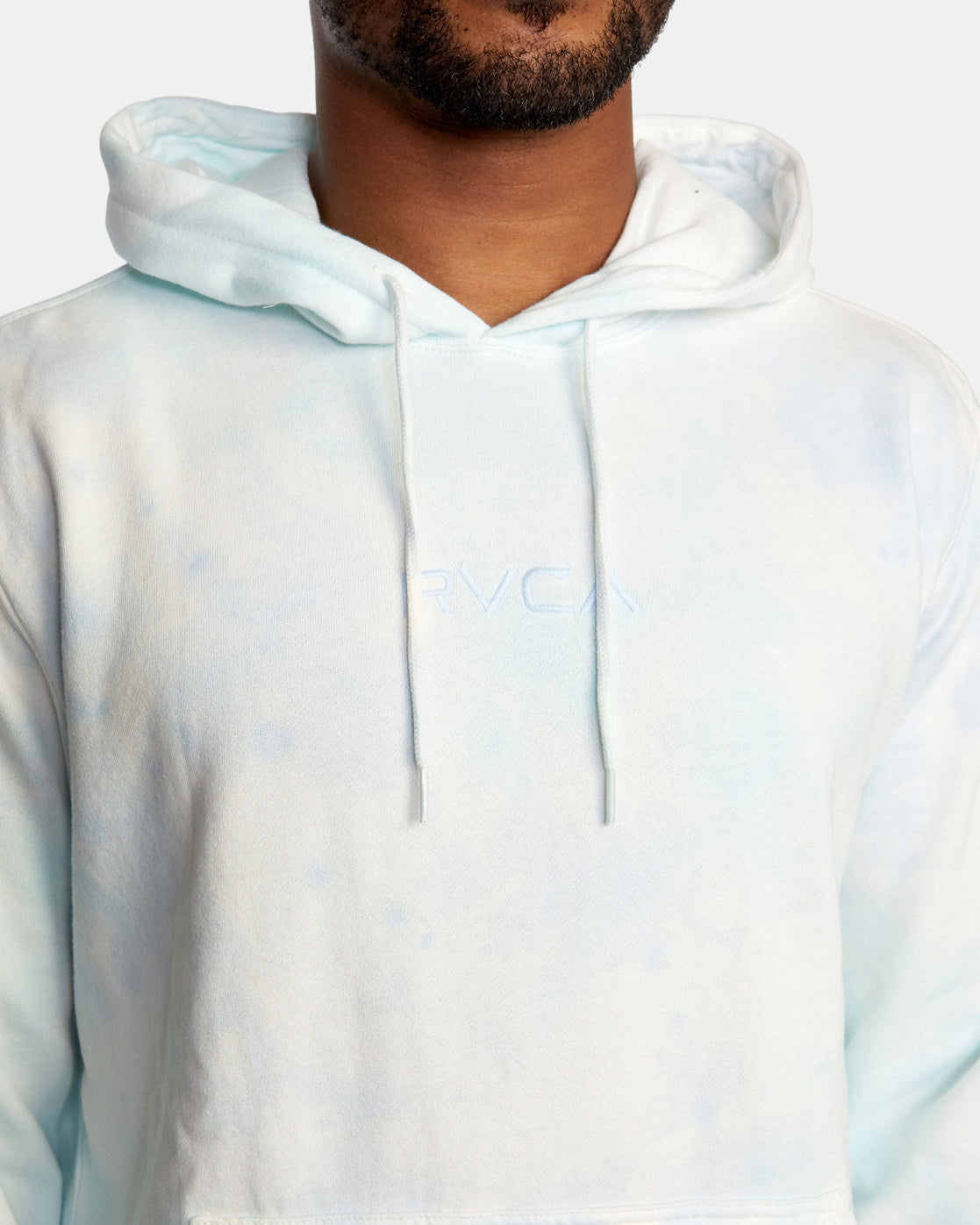 RVCA Men's Tonally Tie Dye Pull Over Hoodie