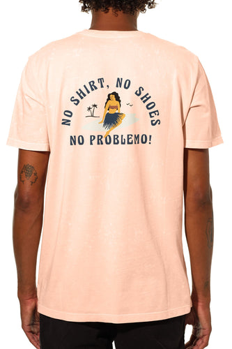 Katin Herren-Shirt „No Prob Babe“ mit kurzen Ärmeln 