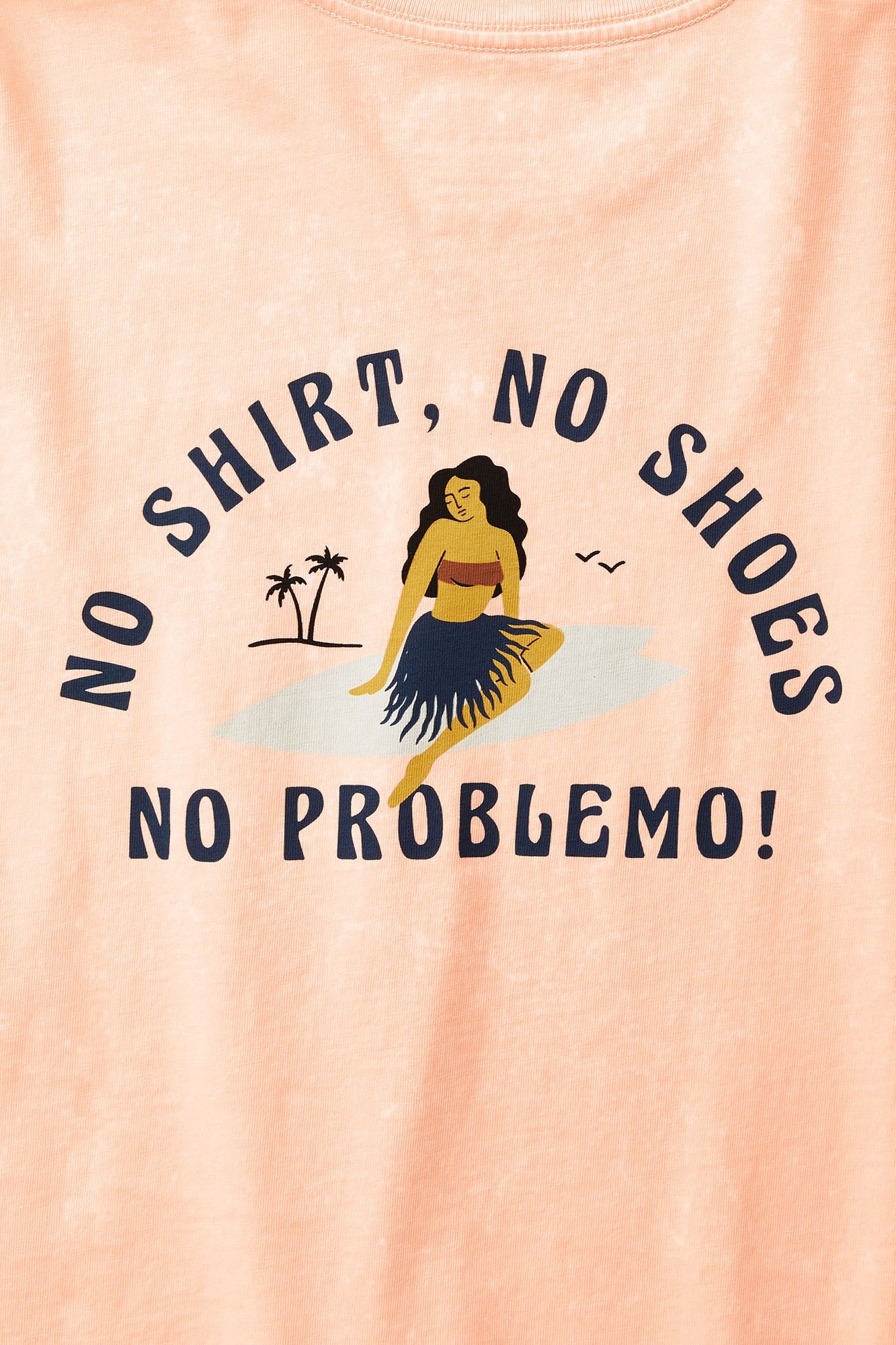 Katin Herren-Shirt „No Prob Babe“ mit kurzen Ärmeln 