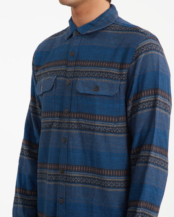 Chemise à manches longues Offshore Jacquard de Billabong pour homme