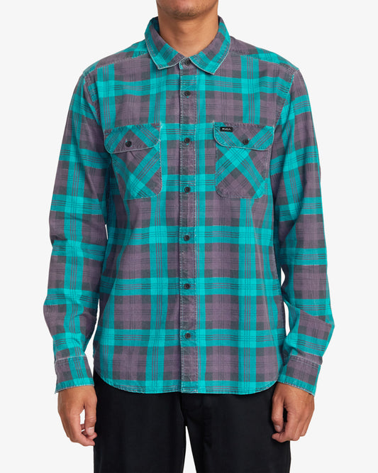 RVCA Herren Panhandle Flanellhemd