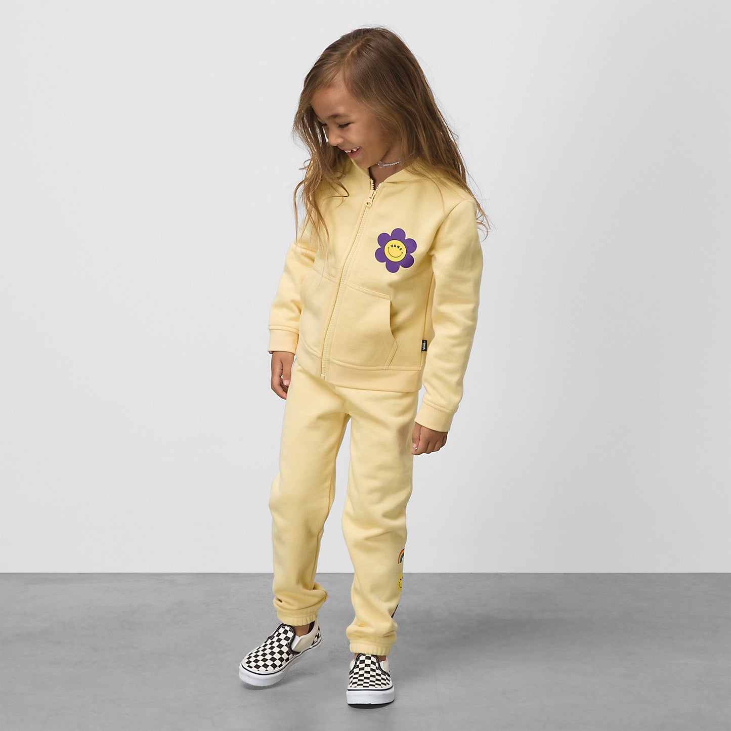 Pantalon de survêtement Vans pour petites filles Radially Happy