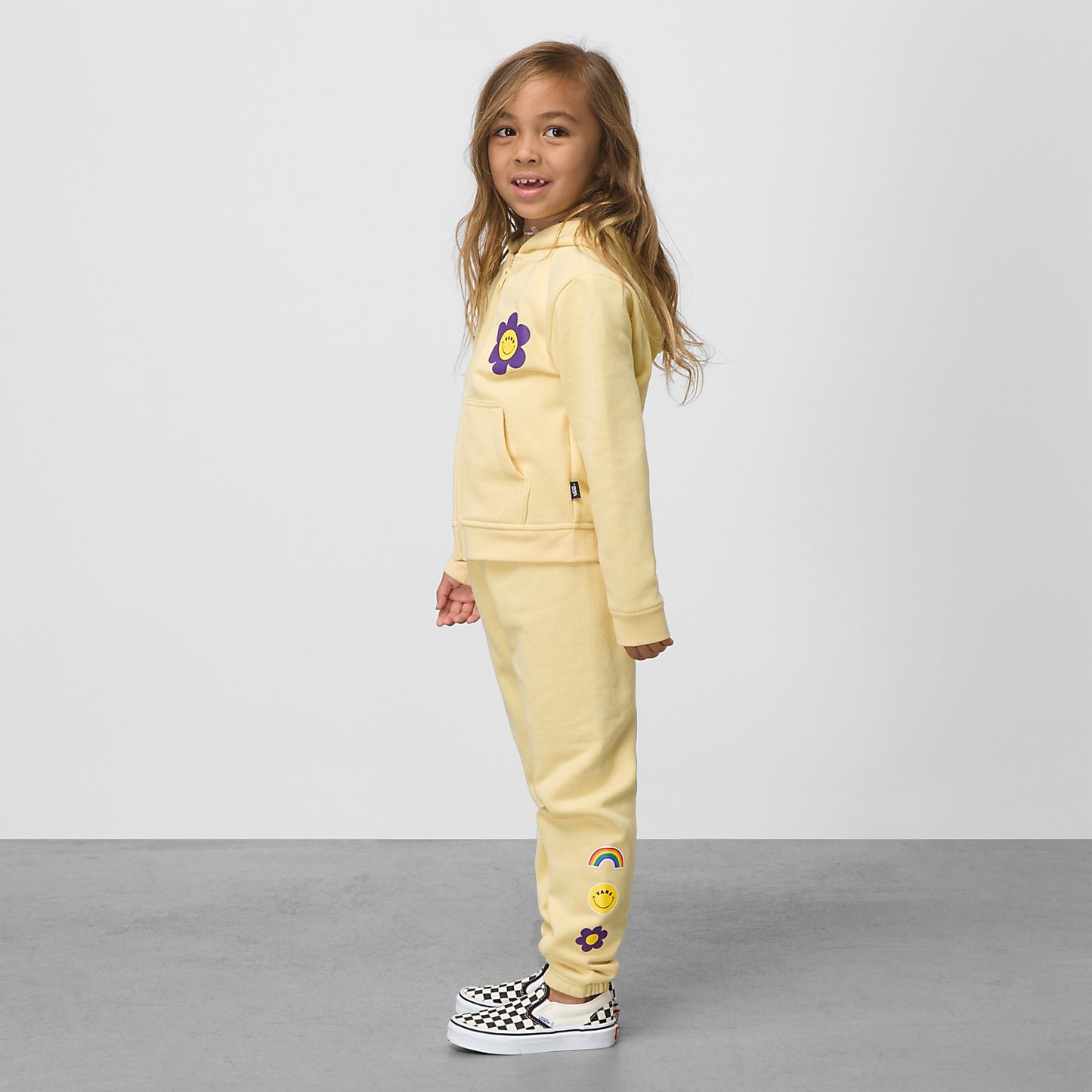 Pantalon de survêtement Vans pour petites filles Radially Happy