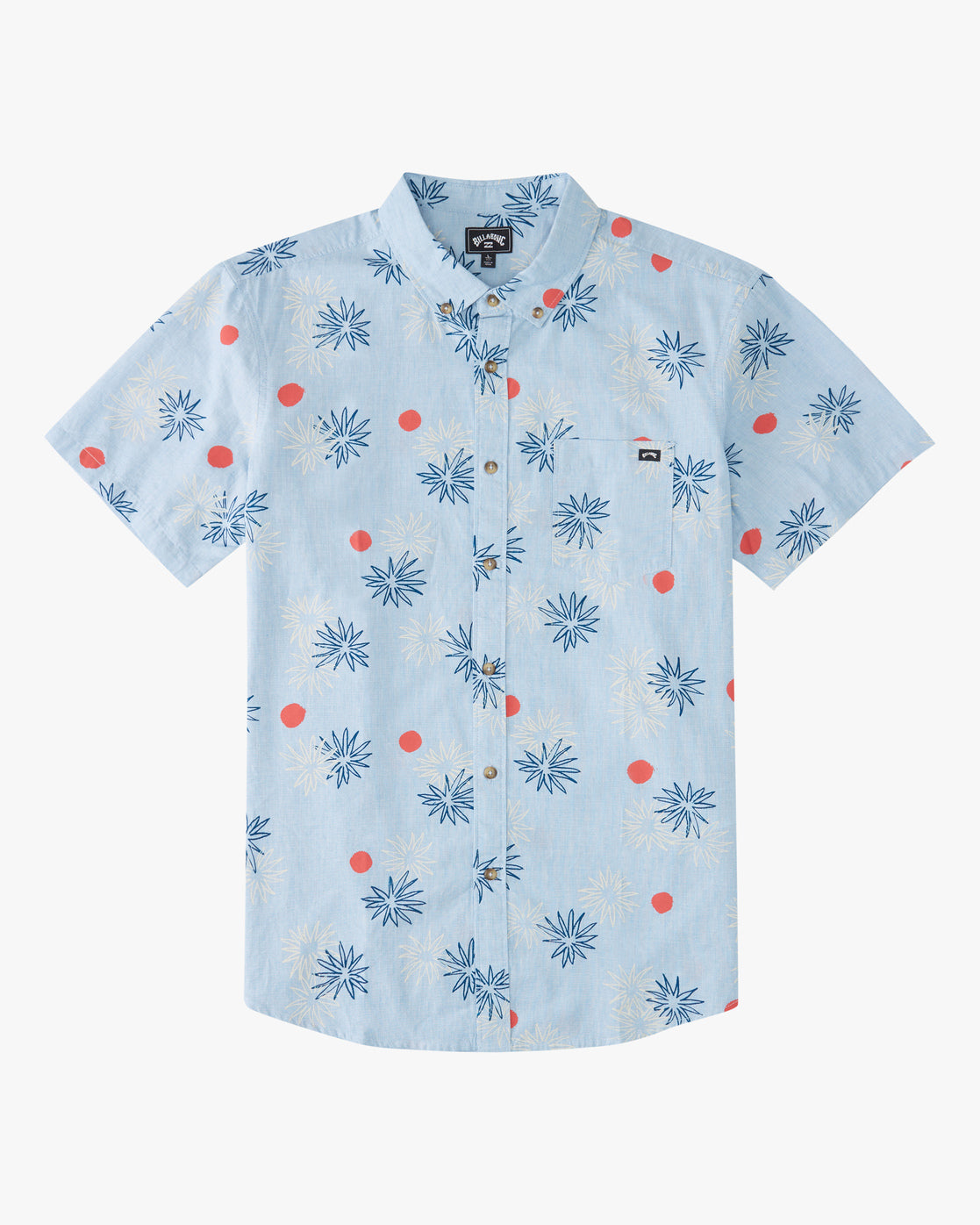 Billabong Sundays Mini Short Sleeve Button Up Shirt