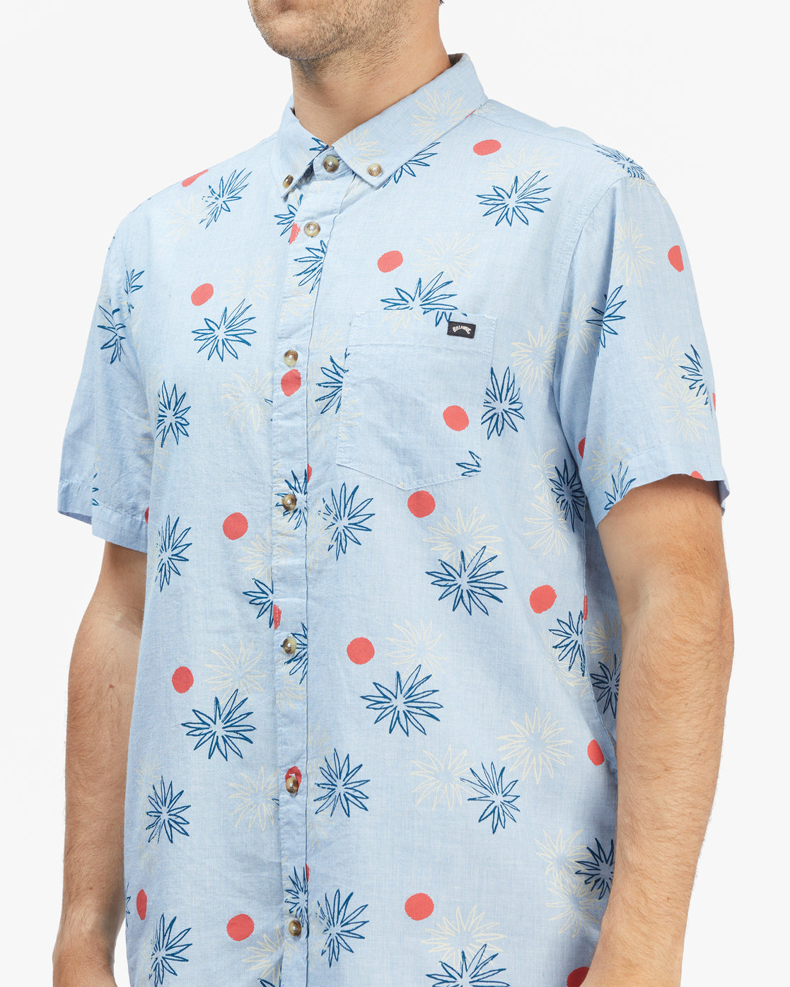 Billabong Sundays Mini Short Sleeve Button Up Shirt