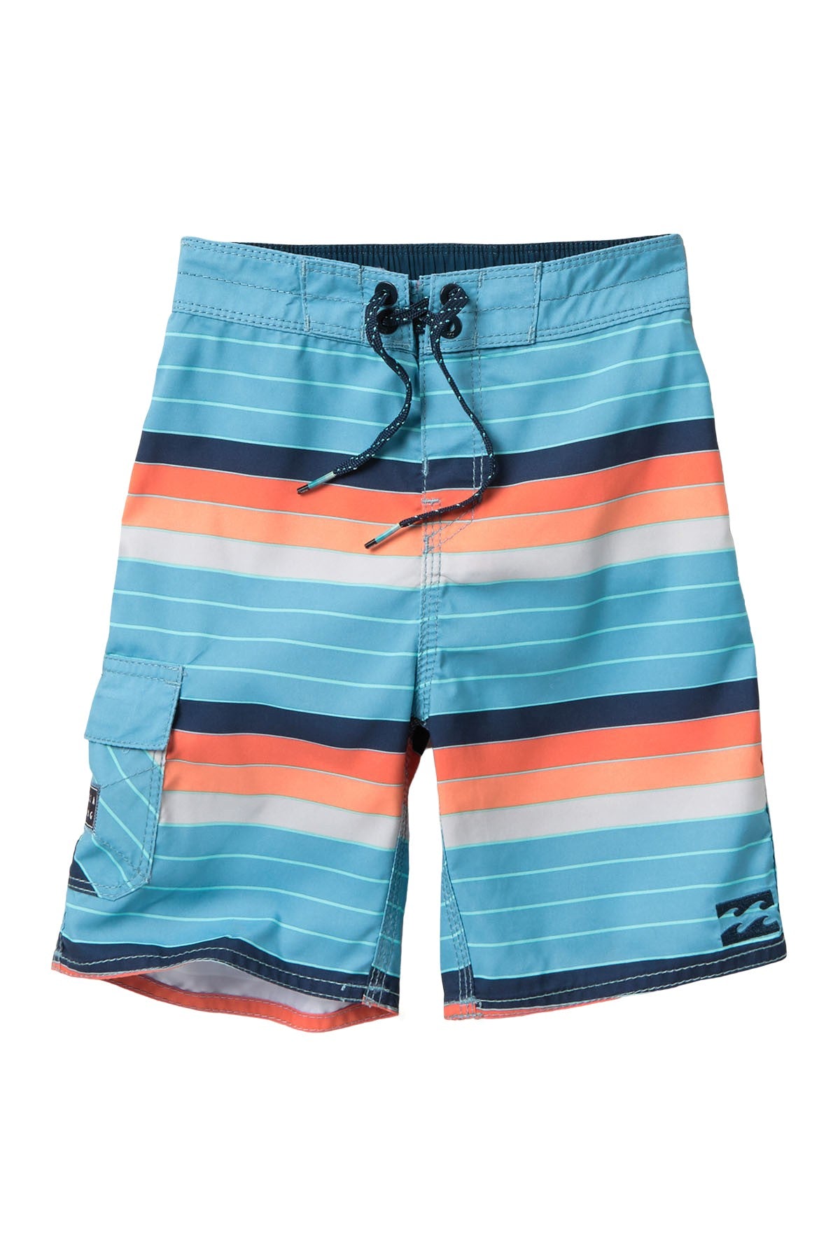 Billabong - Short de bain à rayures All Day OG pour garçons