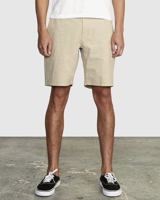 RVCA Men's All Time Coastal Hybrid Shorts 19"