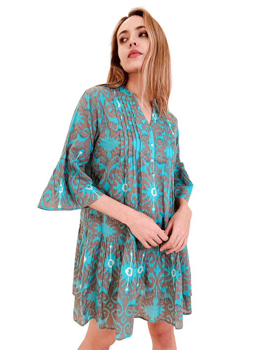 Debbie Katz Women's Felina Ikat Tunic